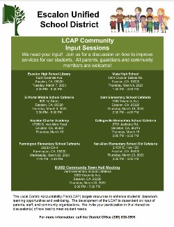 LCAP Community Input Sessions
